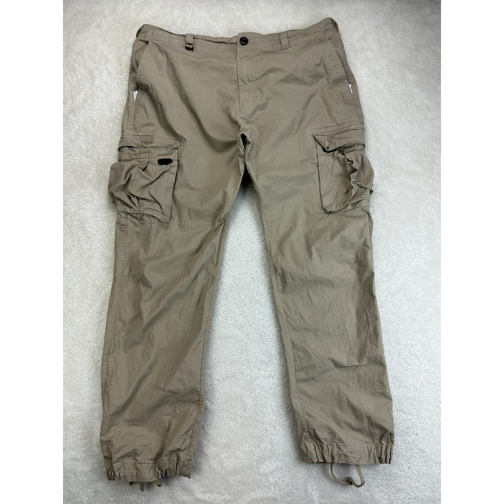 Nike SB Ripstop Cargo Pants Mens 36 Beige Mid Rise Skateboard Utility Outdoor